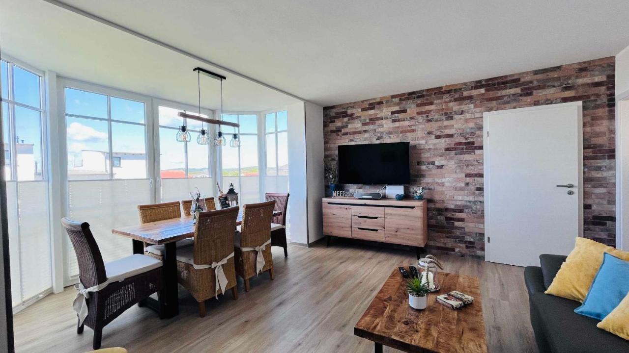 Ferienappartement Mit Seeblick In Der Villa Columba Sellin  ภายนอก รูปภาพ