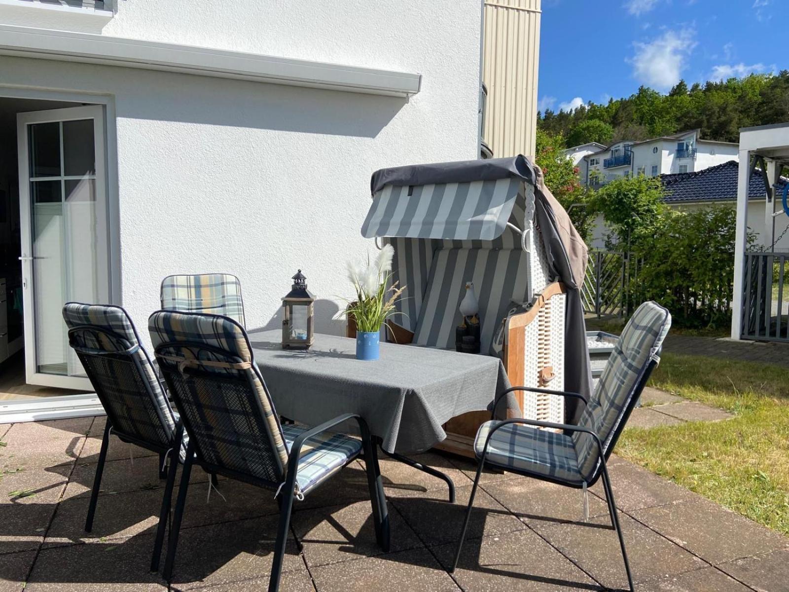 Ferienappartement Mit Seeblick In Der Villa Columba Sellin  ภายนอก รูปภาพ